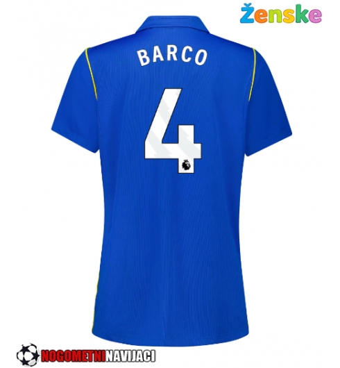 Ženske Nogometnih dresov Chelsea Valentin Barco #4 Domači 2026-27 Kratki rokavi Ženske Nogometnih dresov Chelsea Valentin Barco #4 Domači 2026-27 Kratki rokavi